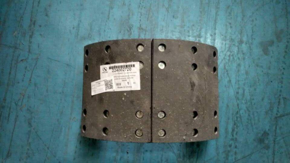 Задняя нижняя тормозная обувь с фрикционной пластиной в сборе, 24FS30R-00005