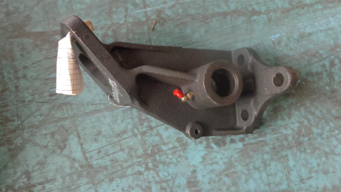 Rear left spring brake air chamber bracket assembly, 24FS20Z-00005-1