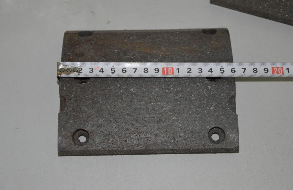 Rear brake friction plate, 80G141C