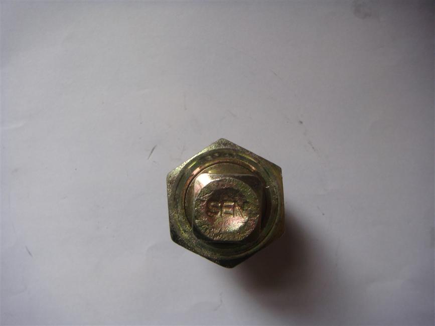 Rear wheel inner and outer nut (left tooth), 24BRS04R-00005-1