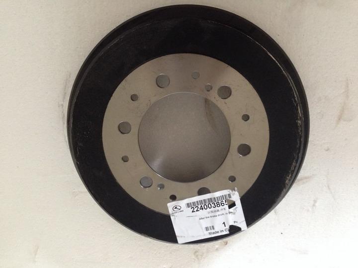 Rear brake drum, mid car-1