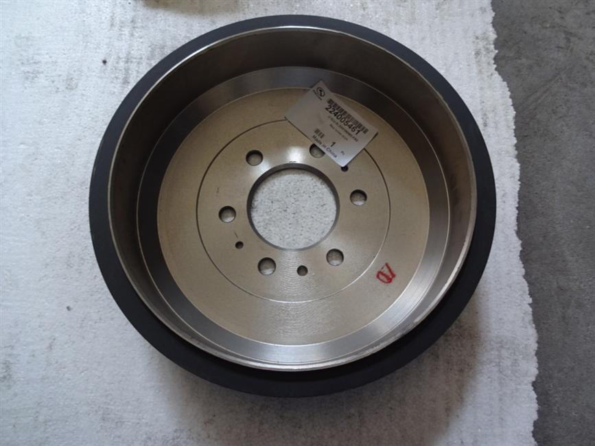 Rear brake drum, 224100392, KS2-1