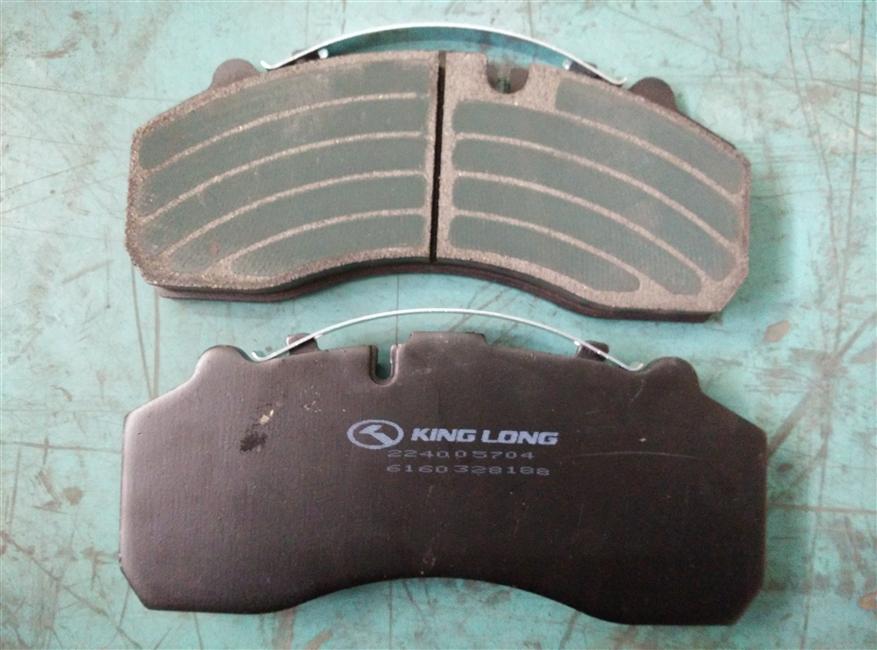 Disc brake pads, universal 22.5, gold crown, unit set (1 set of 4 pieces)-3