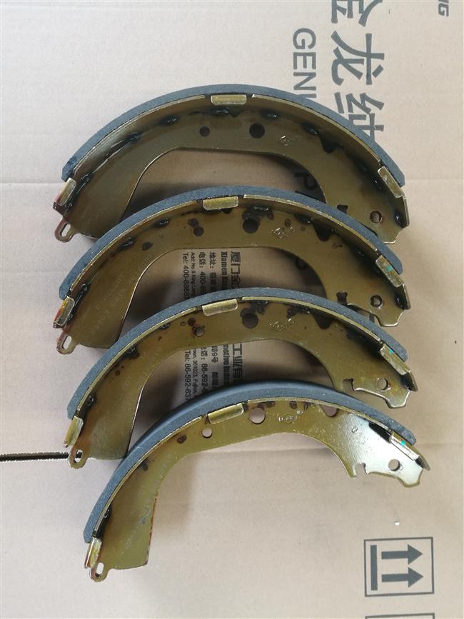 Rear brake shoe assembly, ZC, one-car set, 224100509, KS2L/KS2L-EV