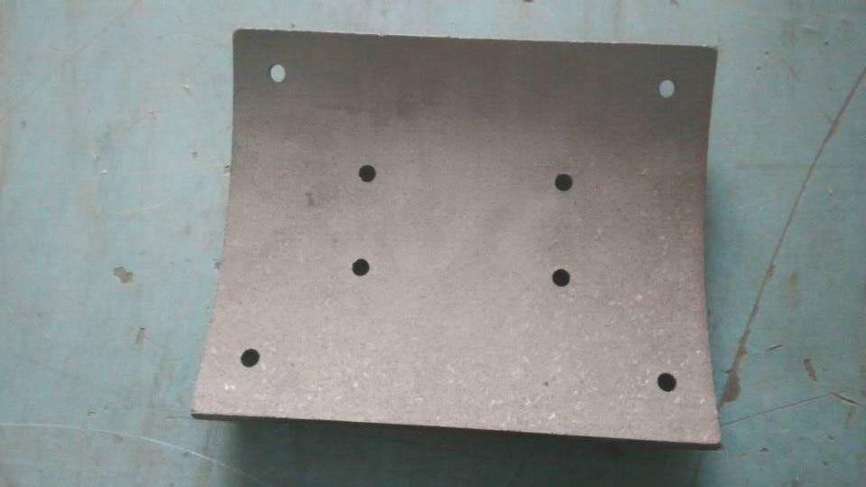 Rear brake pads (Plate A), 8 holes, 2400005-NA01S