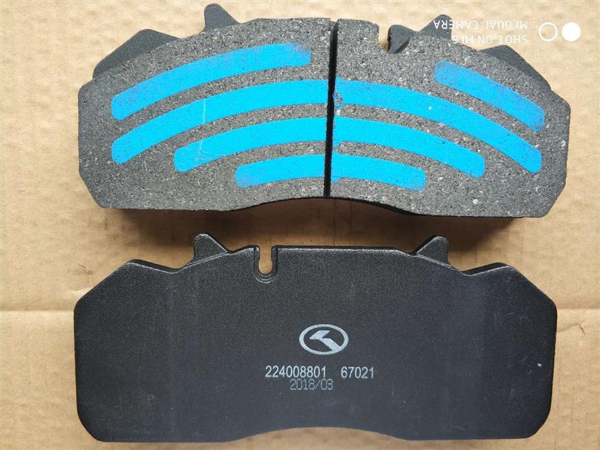 Disc brake pads, Wan'an 19.5 (ws), complex road conditions (unit: set, 1 set of 4 pieces)-2