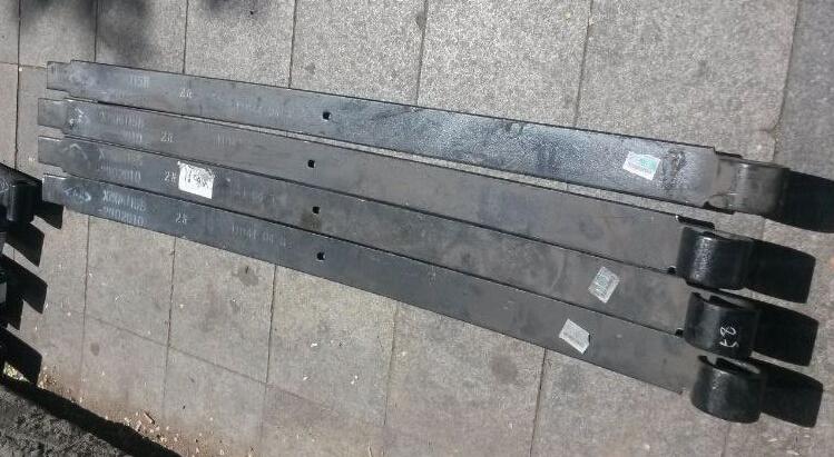Front multi-leaf spring steel plate second piece, 229100350/370