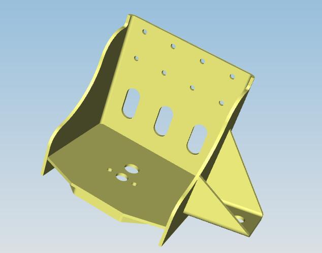 Airbag upper bracket assembly (right), 229400110