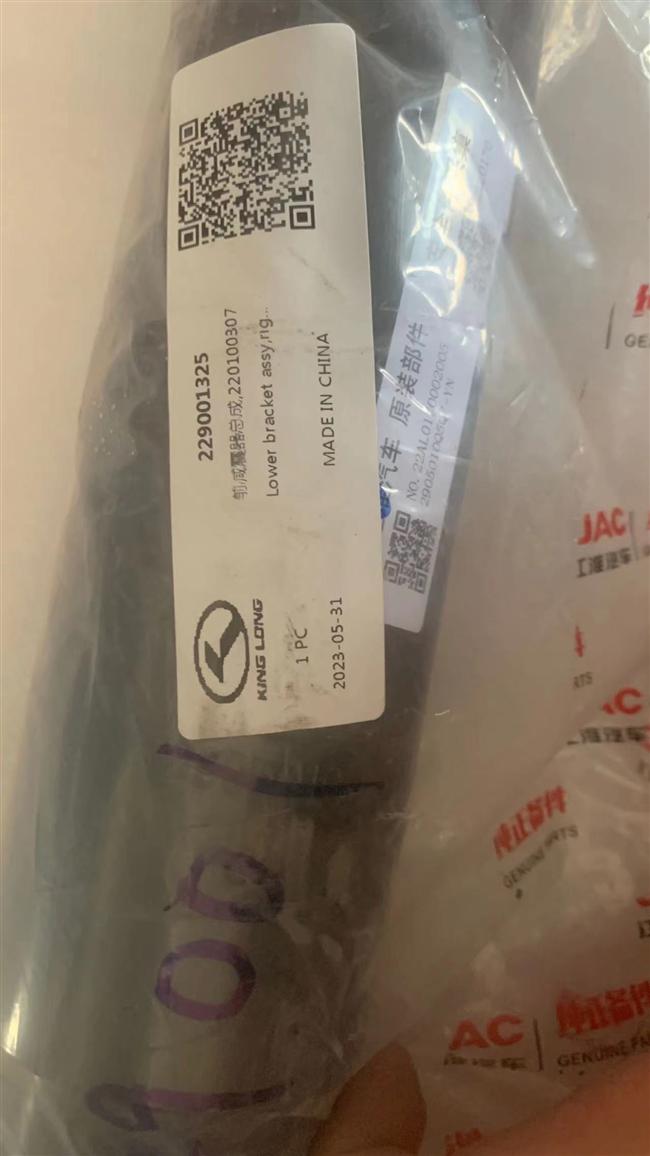 Front shock absorber assembly, 220100307