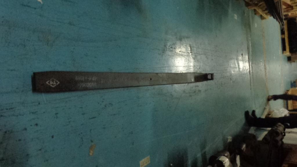 Front multi-leaf spring steel plate second piece, 229100010/229101000-1