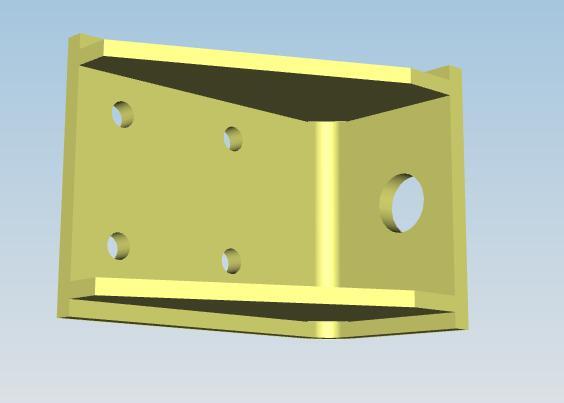 Vibration Absorber Bracket (for mounting booms), KMR0902K