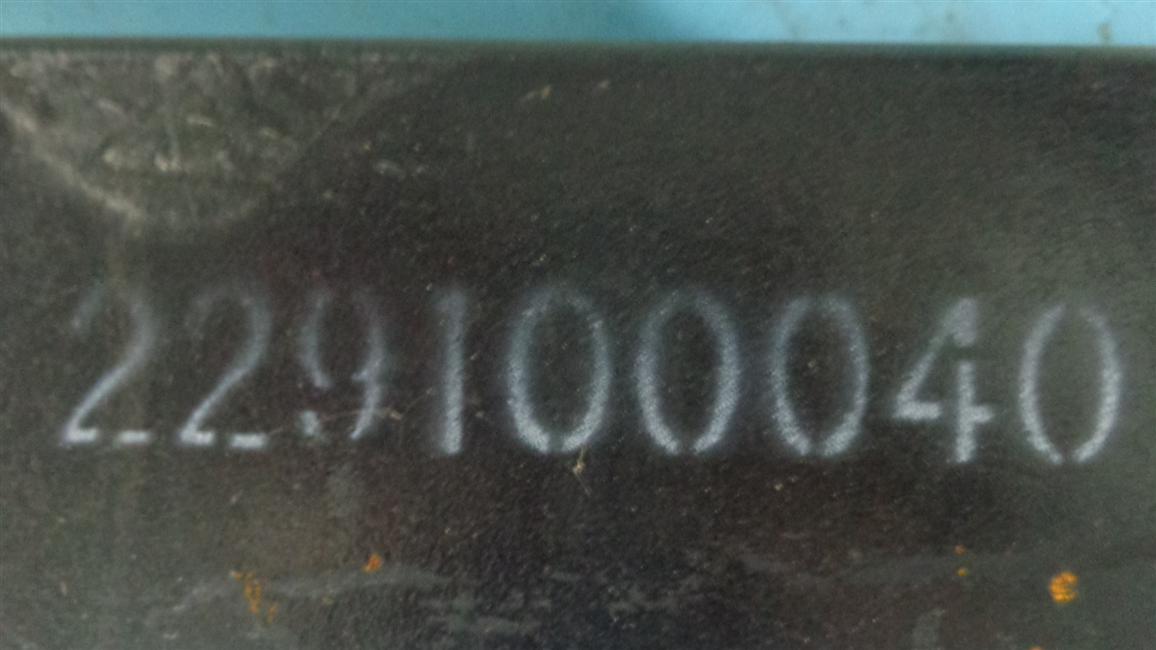 Right rear steel leaf spring assembly, 1720, 90, 4 pieces