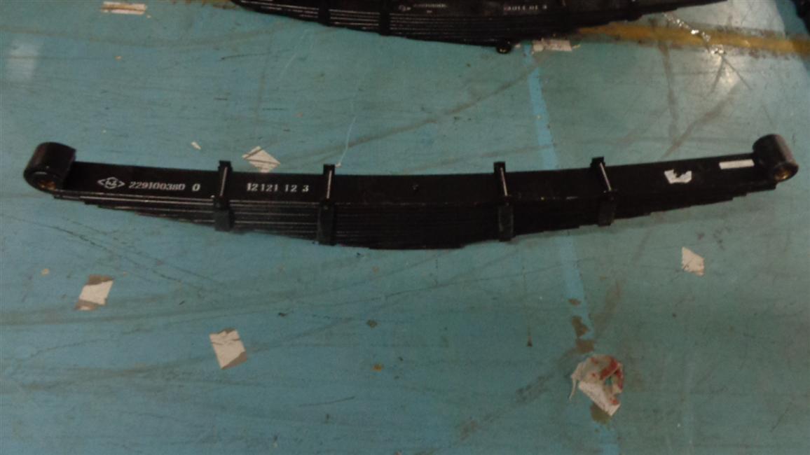 Left rear steel leaf spring assembly, 1680, 100, 12 pieces-2