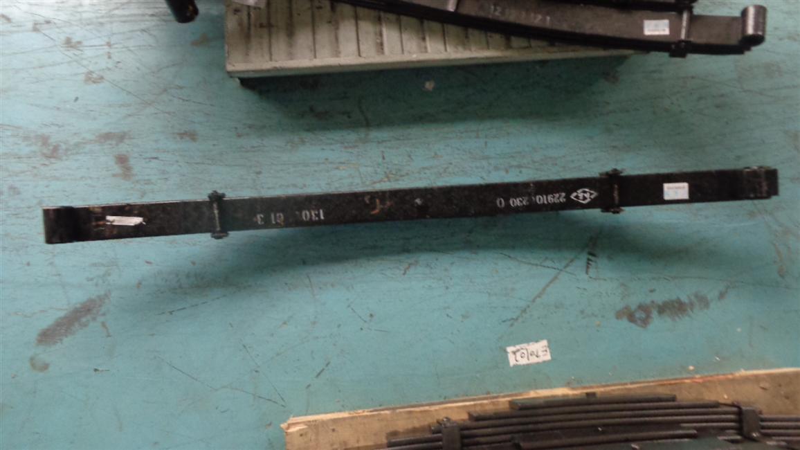 Right front steel leaf spring assembly, 1500, 75, 6 pieces-1