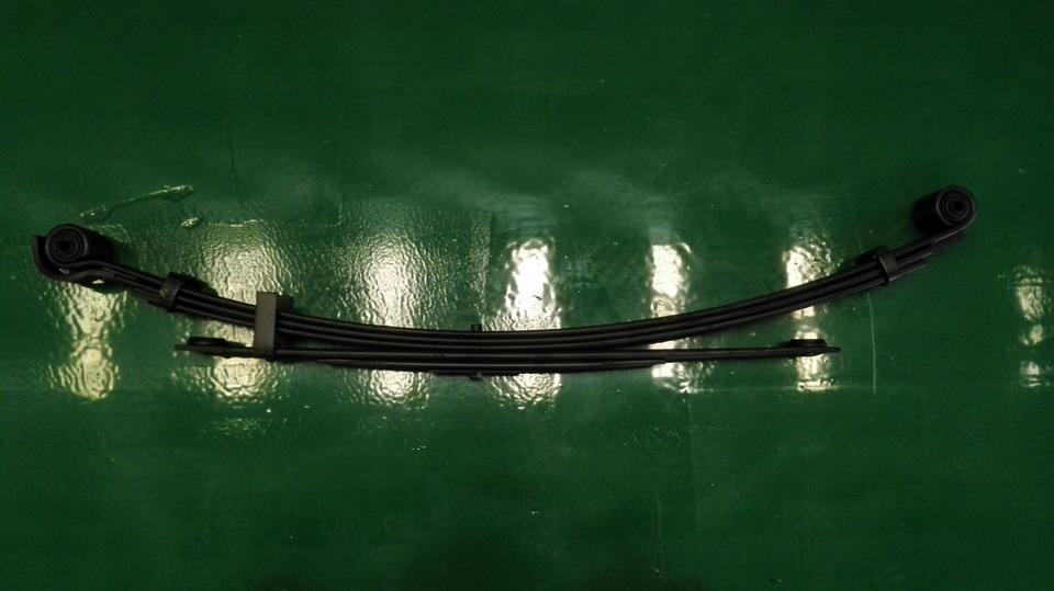 Rear steel leaf spring assembly, universal, 5 pieces-1