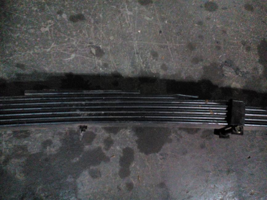 Left front steel leaf spring assembly, 1500, 75, 7 pieces