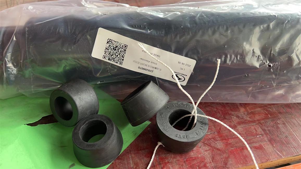 Front shock absorber assembly, 50, 257, double hanging ring-1