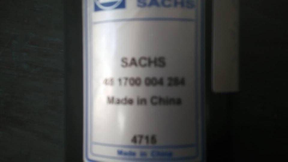 Rear shock assembly, 50, 235, double hanging ring-1