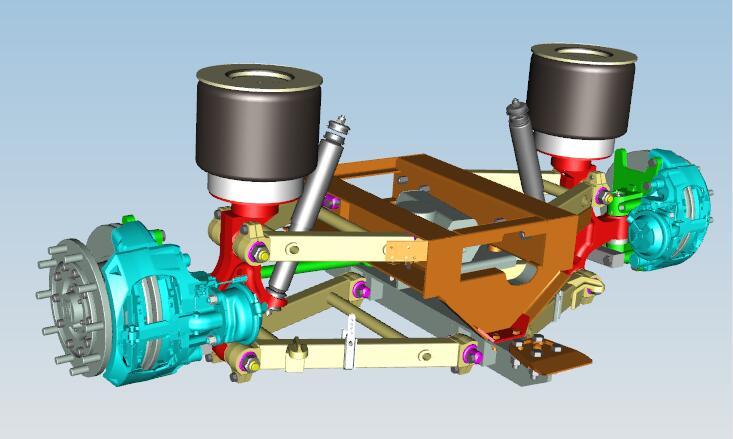 Suspension avant indépendante, Cobuck, F75D832A