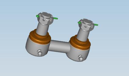 Boom assembly-front stabilizer, 110, ball head type