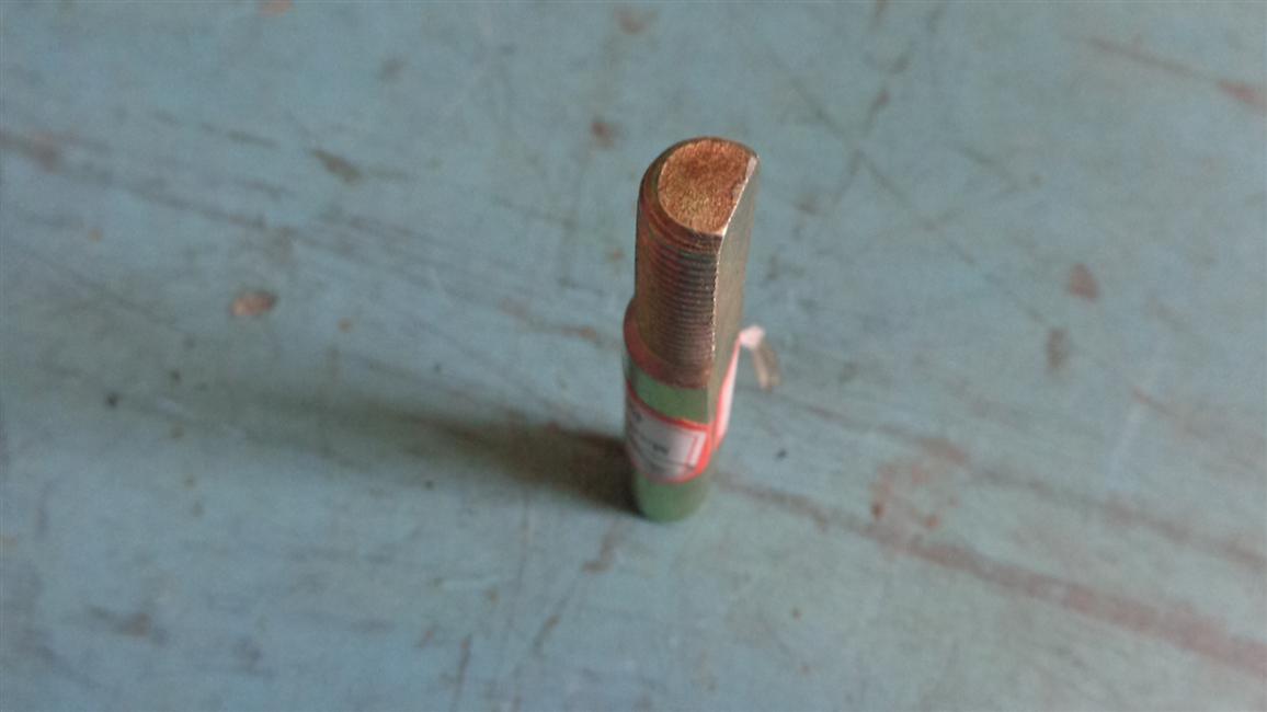 Leaf spring pin wedge locking pin - rear suspension-1