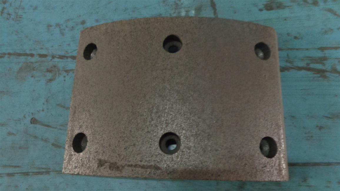 Front brake pads, 6 holes, rivets 8MM, 30JS14M-00005-1