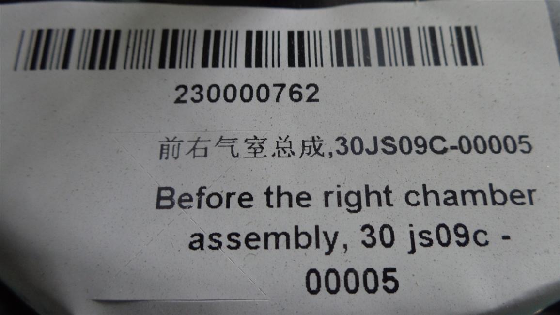 Сборка передней правой пневматической камеры, 30JS09C-00005-2