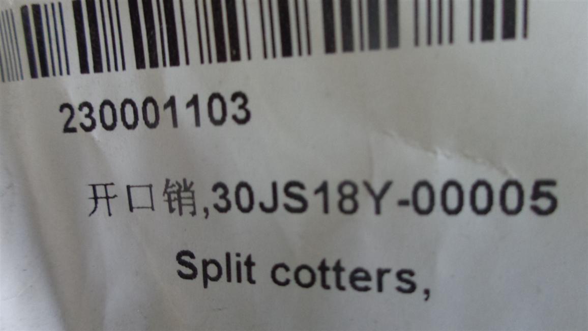 Opening pin, 30JS18Y-00005-1