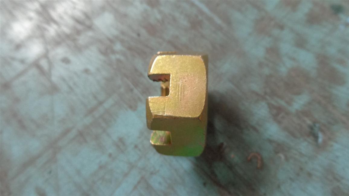 Slot-shaped flat nut, 30JS14M-00005