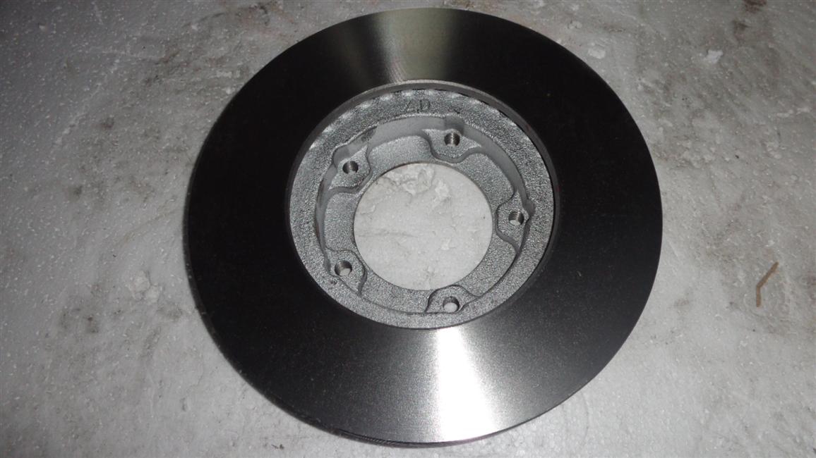 Front brake disc, non-ABS, CRRC-2