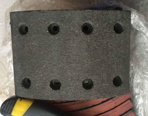 Front brake pad A (8 holes), 230200136 old state