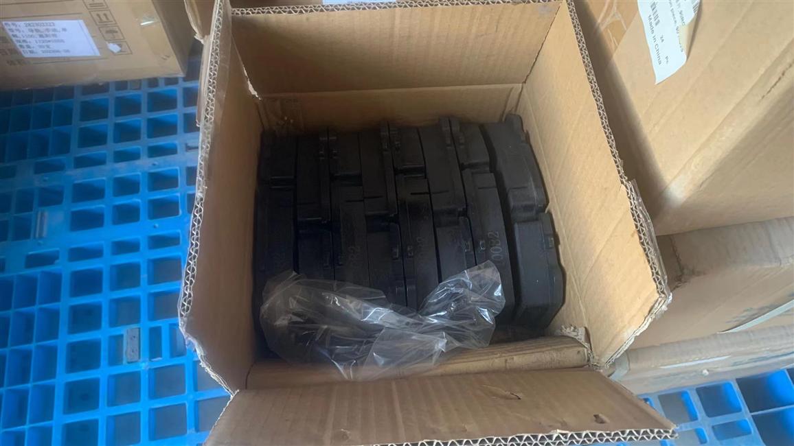 Disc brake pads, HL19.5 dual push rod, 230200474