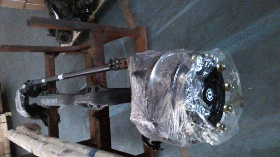 Front axle assembly-air spring, Dongfeng, 5.5T, disc type, left, 3000005-NQ12A