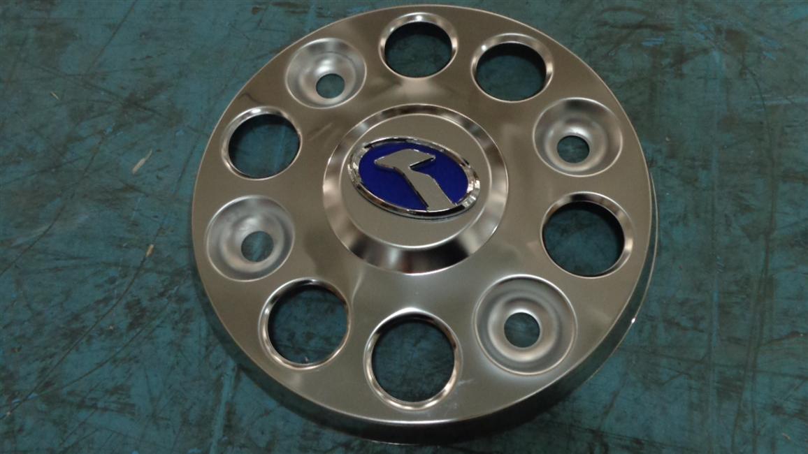 Front wheel cover, medium bus above 9 meters, 10 holes 390mm, center distance 285-1