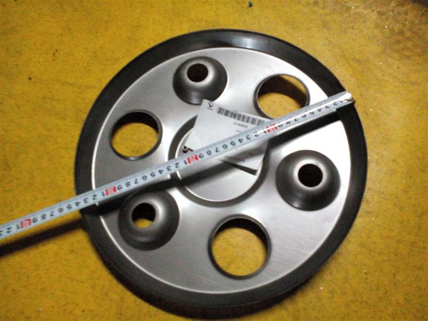 Колесная крышка, передние колеса, Роза и Береговик-2