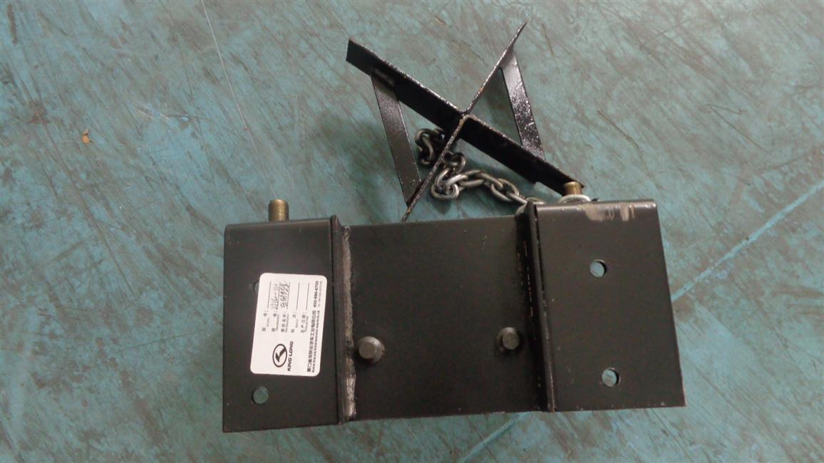 Spare tire lifter and bracket assembly-2