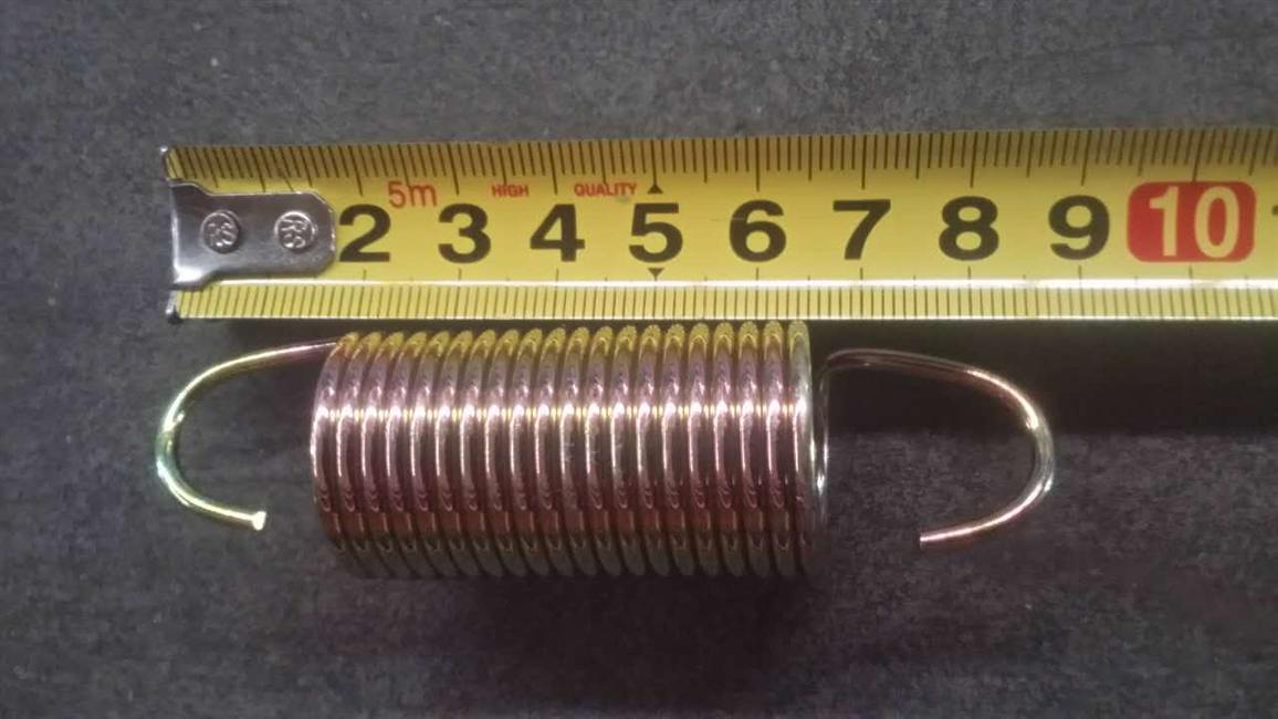 Brake pedal return spring (short), 234900011-2