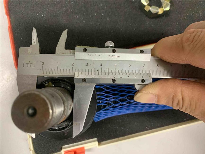 Right-handed ball head assembly, Φ21.8, 1:8, 234000320 corresponding to maintenance-free ball head-4