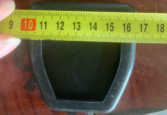 Plaquette en caoutchouc pour pédales de frein et d ' embrayage, WG, 234900050-3