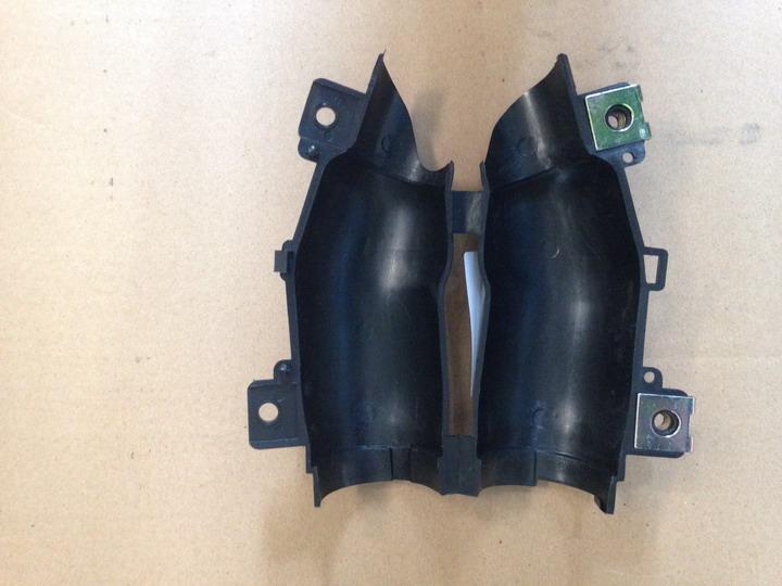 Lower shield-steering drive shaft A, left rudder