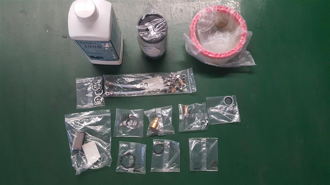 Air compressor maintenance overhaul package, 235100011/235100006 (built-in)