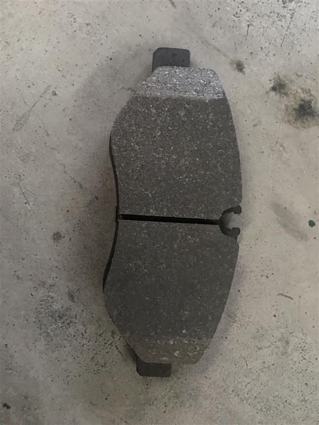 Friction plate assembly, wear-resistant type, AST brake caliper, one-car set, 235300063/64, KS2/KS