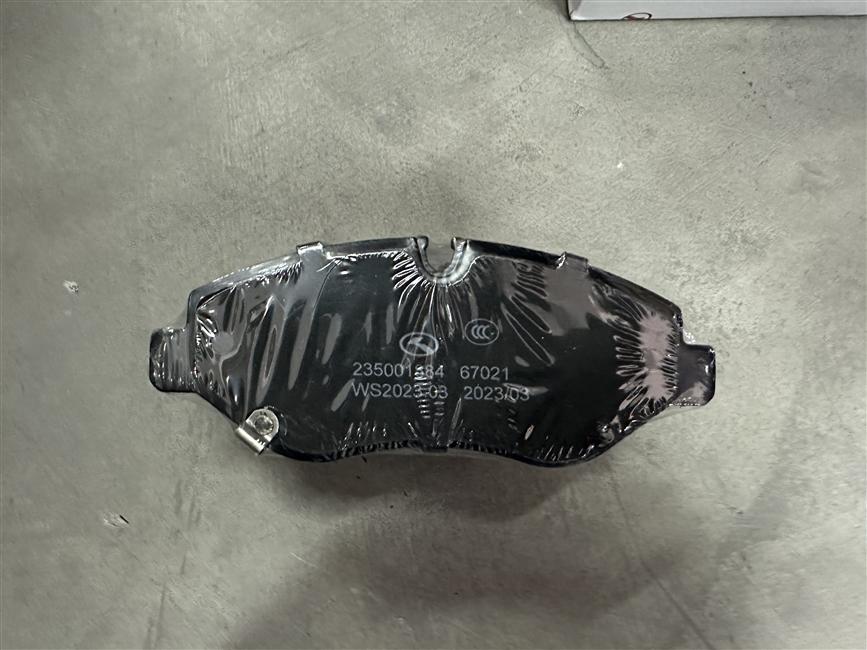 Тормозные колодки, передние колеса, комплект одного автомобиля, WS, 235300025, KT/KS2L/KS2L-EV