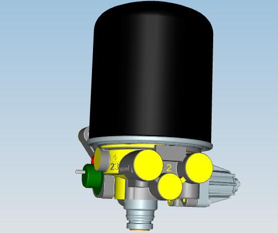WABCO Air Dryer, 432 410 128 0-1