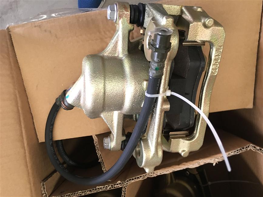 Assemblage de frein arrière gauche, Ansitong (Xiamen) Braking System Co., Ltd., 3667, KT