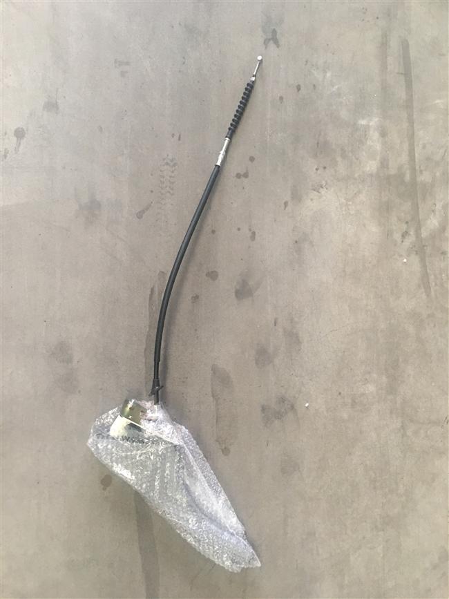 Handbrake handle and front cable assembly, left rudder, side handbrake, gray, KS2V