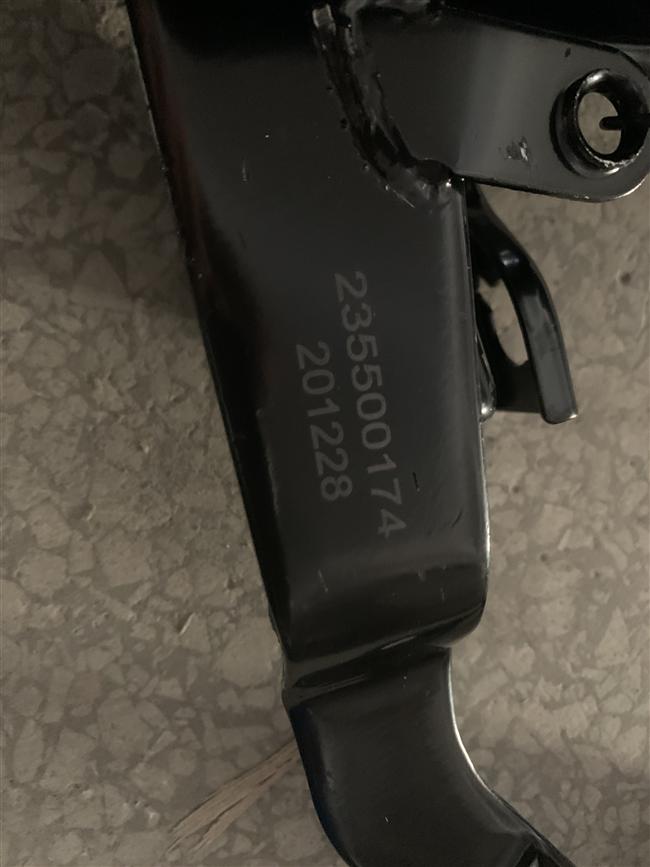 Brake pedal assembly, left rudder, 2TZD, KV-1