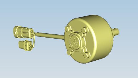 Electrically controlled water discharge valve, Rongzhong, electric heating, NPT1/2