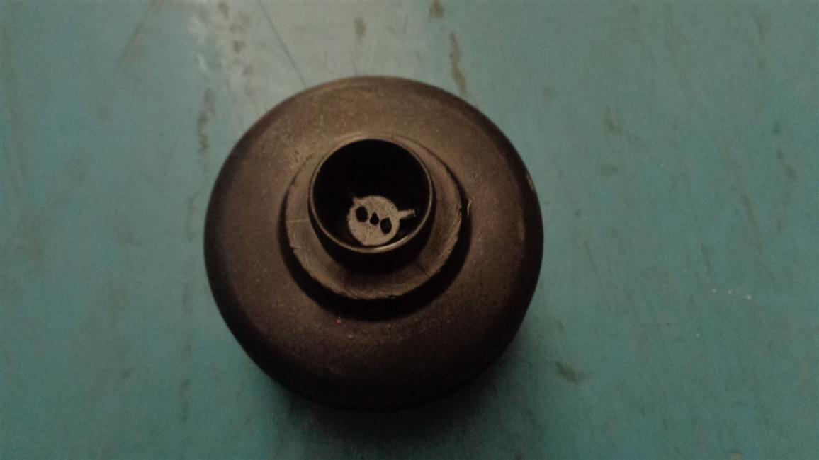 Brake master pump muffler, threaded-3