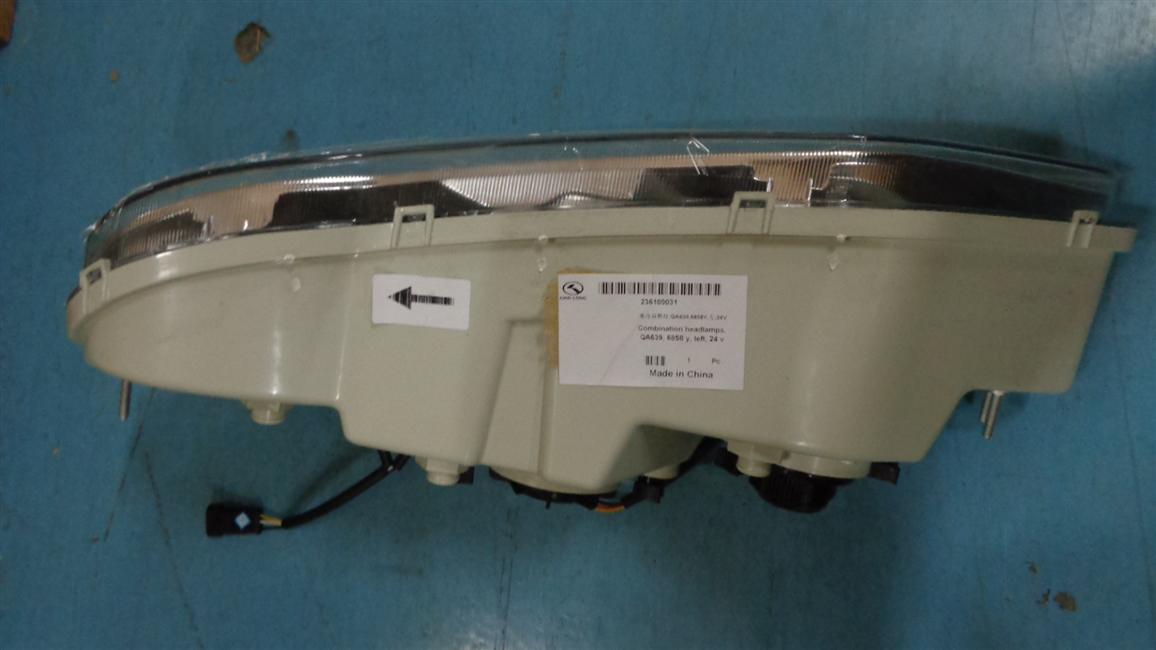 Combination headlight, QA639, 6858Y, left, 24V-1